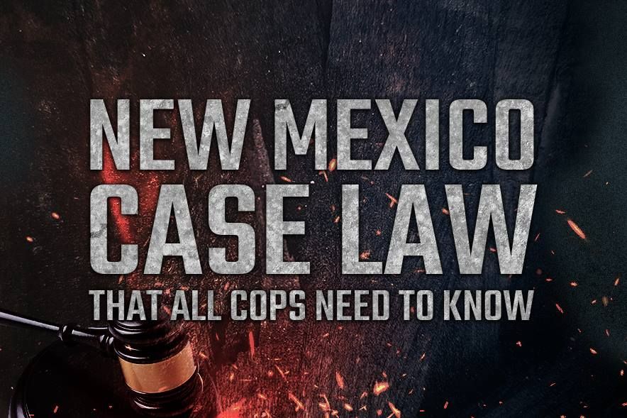 New Mexico Case Law/Search & Seizure