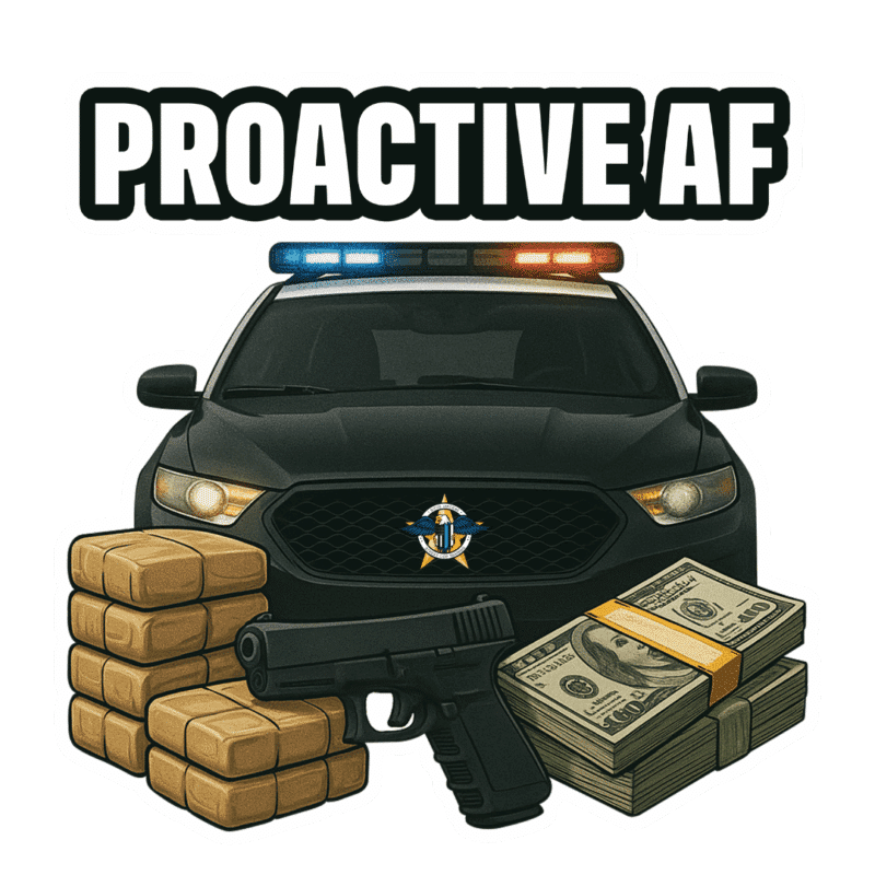 "Proactive AF" Sticker